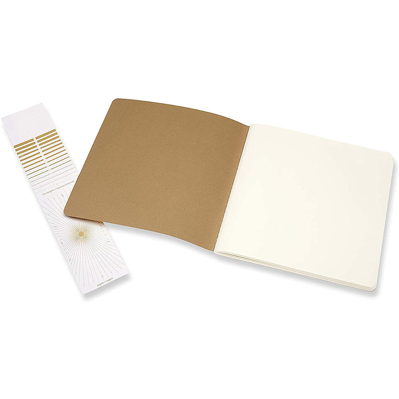 MOLESKINE Art Plus Sketch Album Squared Kraft Brow