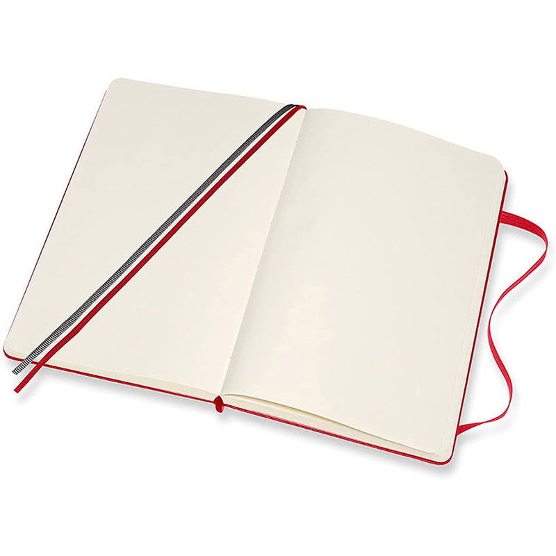 MOLESKINE Classic Expanded L Plain Hard Scar. Red
