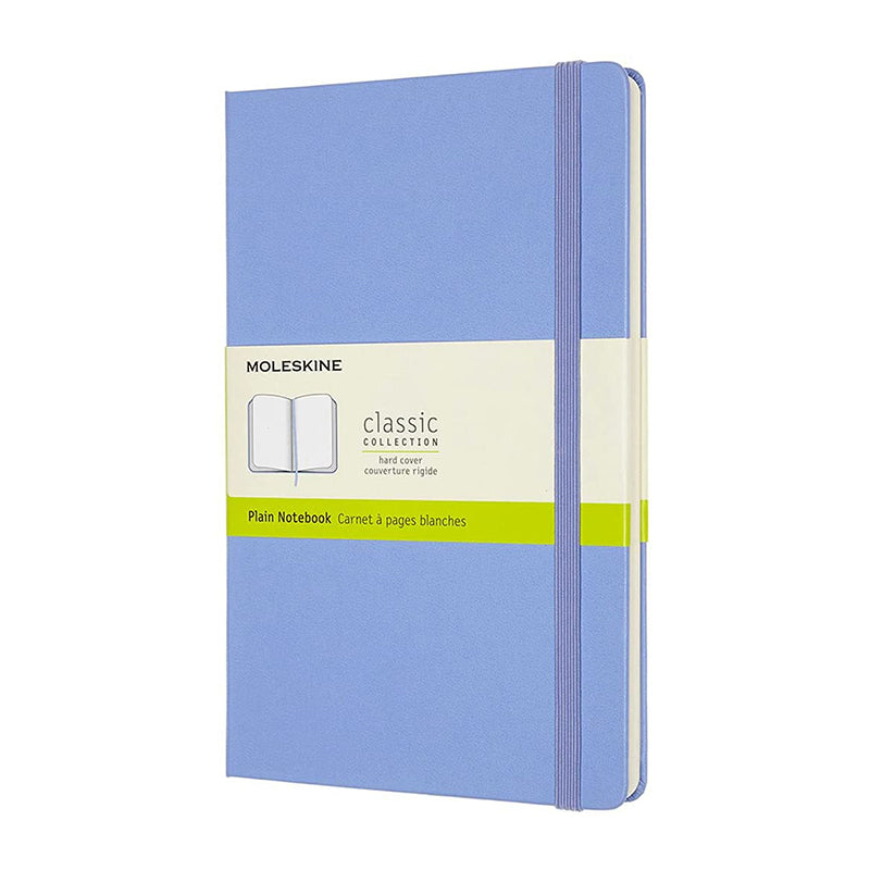 MOLESKINE Classic L Plain Hard Hydrangea Blue