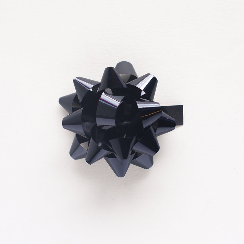 CLAIREFONTAINE Mini Bow Ribbon 50mm 1s Christmas L Black Default Title