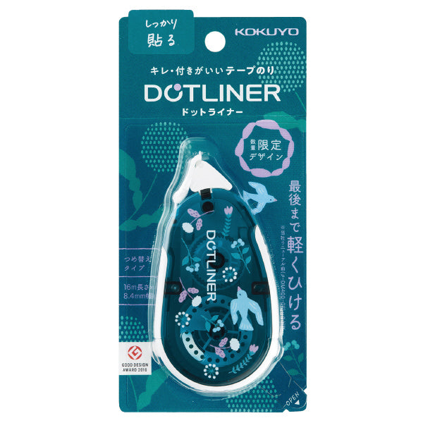 KOKUYO Dotliner LTD 8.4mmx16M Nordic Bird Default Title