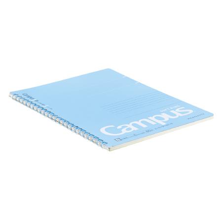 KOKUYO Campus Soft Ring A5 Dot Ruled 40s Blue Default Title
