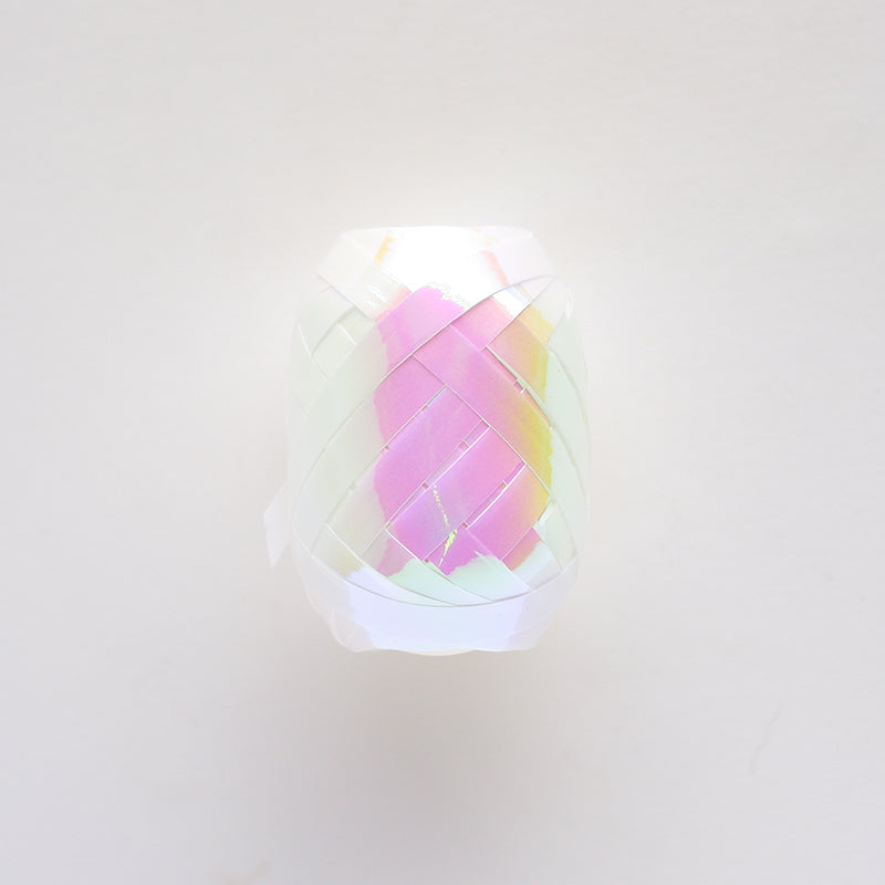 CLAIREFONTAINE Smooth Ribbons 7mmx10M 1s Iridescent-White Default Title