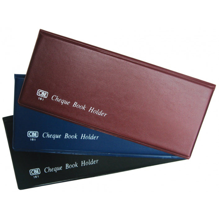 CBE Cheque Holder 161 PVC Blue Default Title