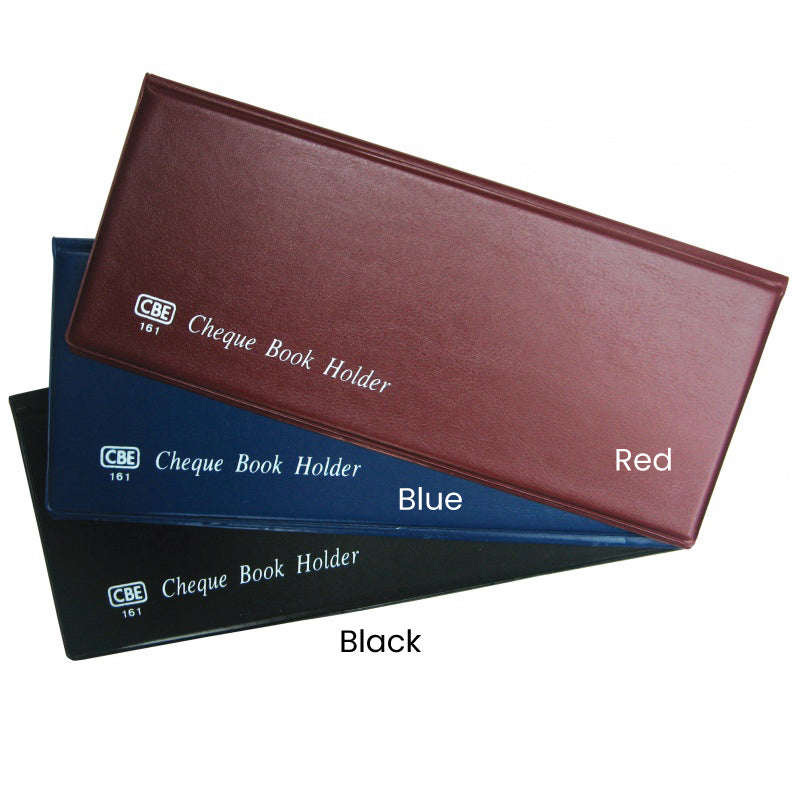CBE Cheque Holder 161 PVC Blue Default Title
