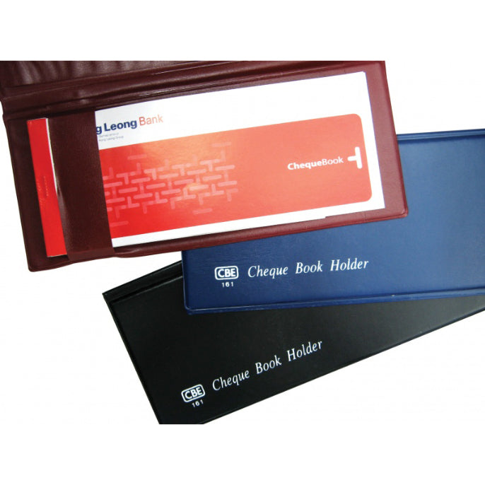 CBE Cheque Holder 161 PVC Blue Default Title