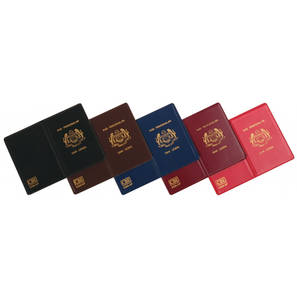 CBE IC Card Holder 9405-PVC 92x57mm 2P Maroon