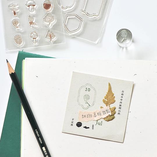 MU My Icon Clear Stamp Set No.14 Forest Collection