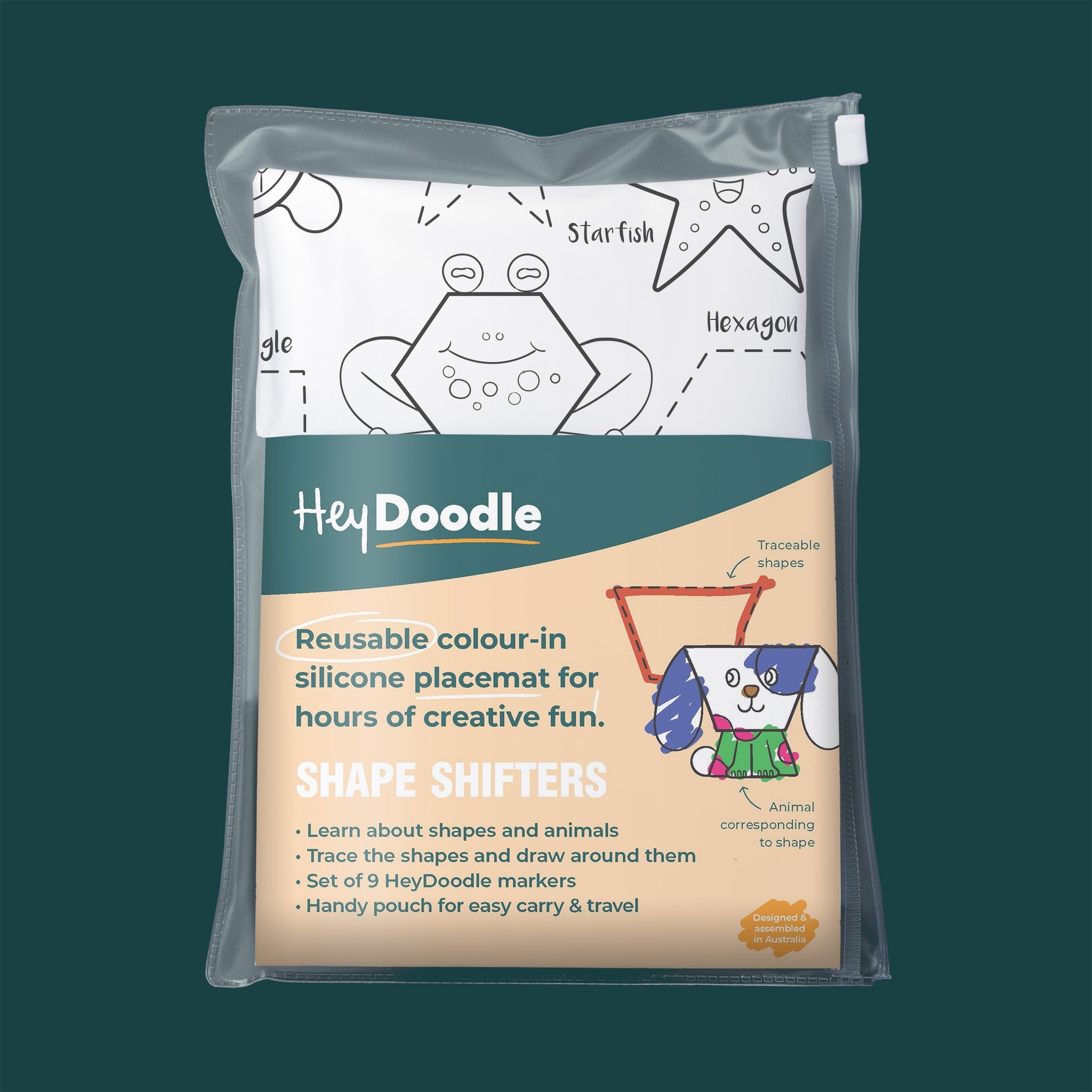 HeyDoodle Placemats-DRW:Shapeshifters 1230037