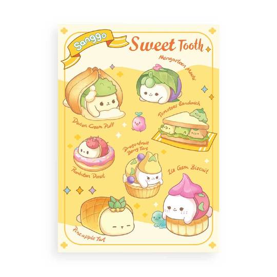 SANGGO Dreamy Days Postcard:Sweet Tooth Default Title