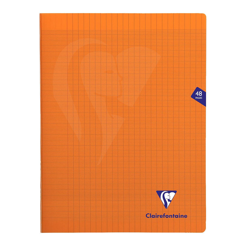CF MIMESYS PP Notebook 24x32cm 48p Seyes Orange