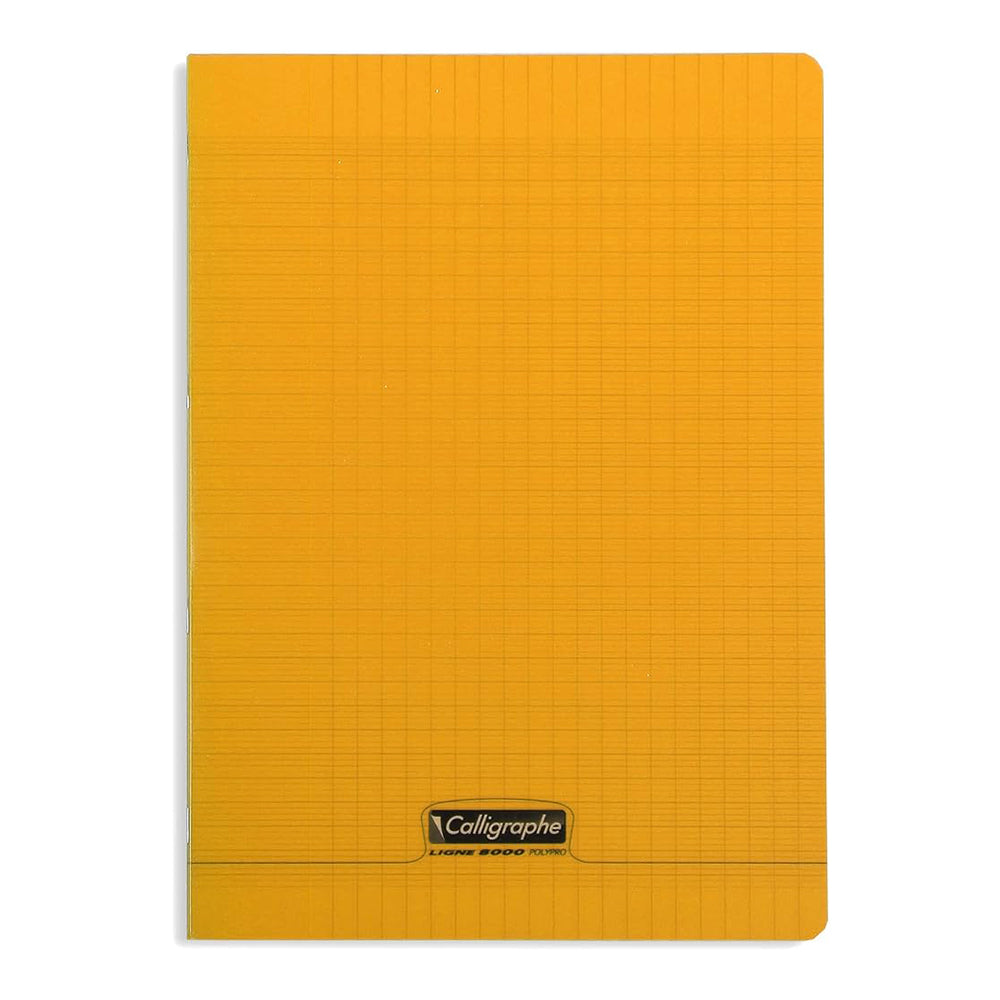 CLAIREFONTAINE Calligraphe Ligne 8000 PP A4 96p Seyes Orange