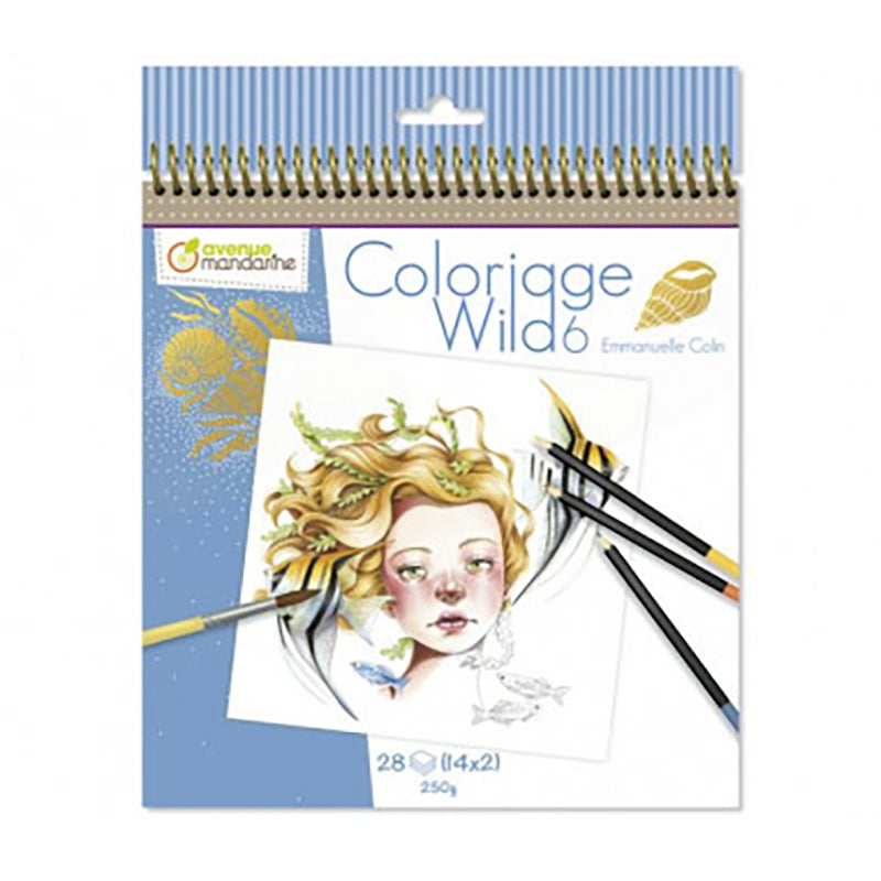 AVENUE MANDARINE Coloriage Wild 6 Default Title