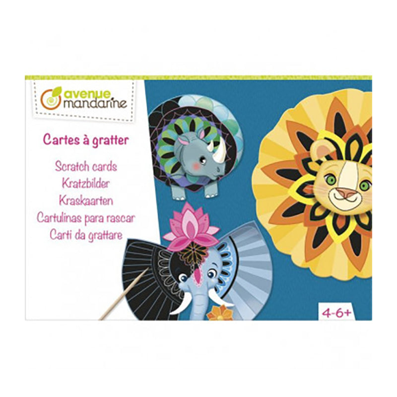 AVENUE MANDARINE Creative Box Scratch Cards Mandala Default Title