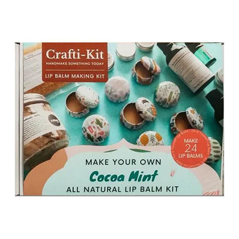 CRAFTI-KIT Cocoa Mint Lip Balm Kit