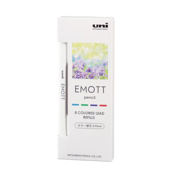 UNI Emott Color Lead Pencil Refill 0.9mm 4C No.2