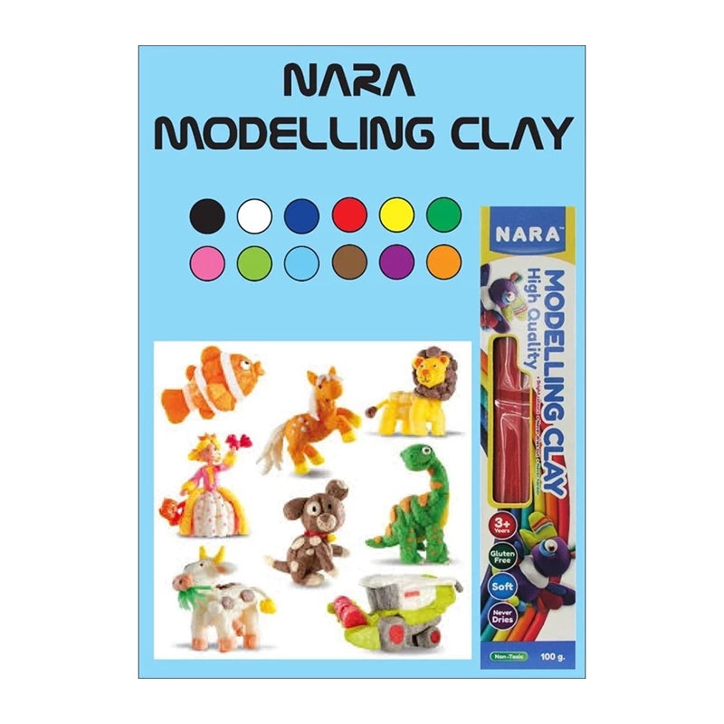 NARA Modelling Clay BX-100-1 100g Light Green