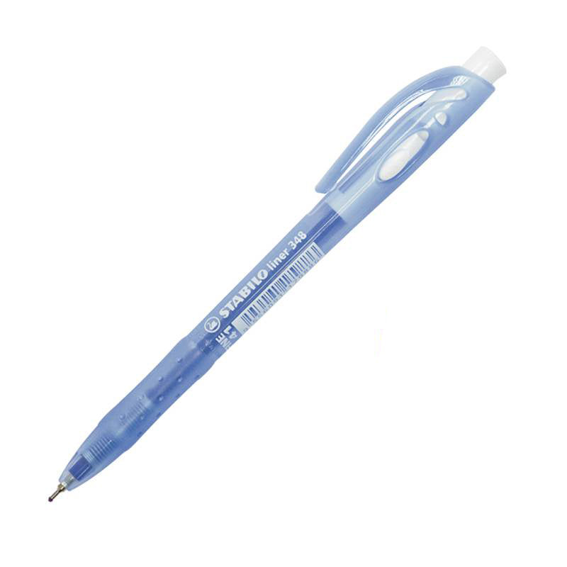 STABILO Liner 348 Ball Pen XF-Blue 1s