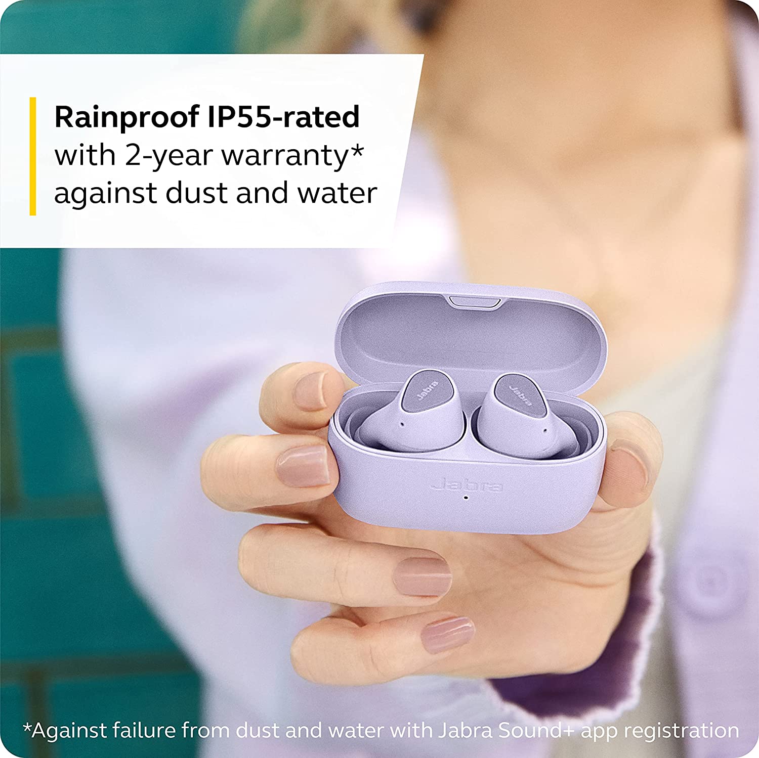 JABRA Elite 3 True Wireless Earbuds Lilac Default Title