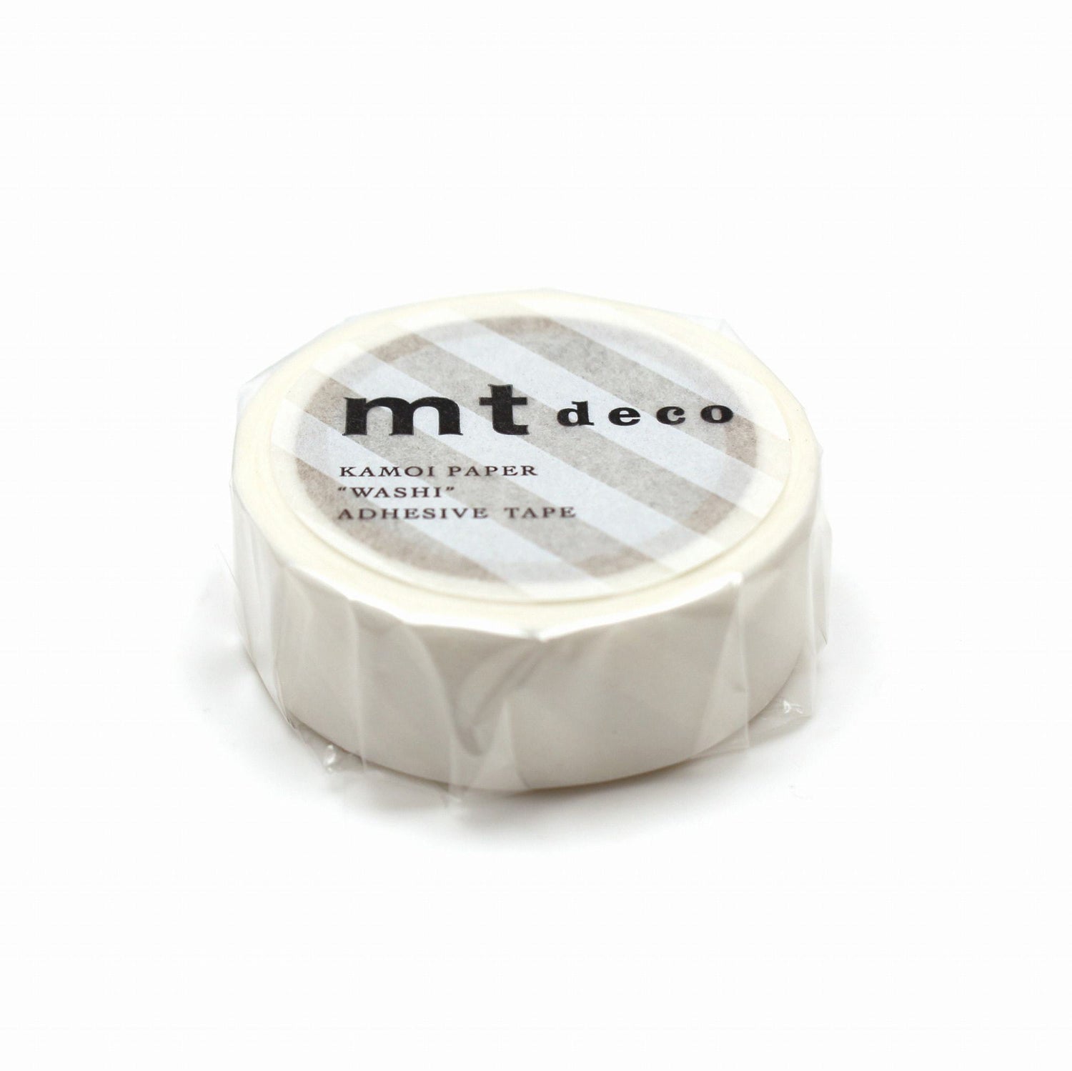 MT 1P Deco Stripe White 15mmx7M