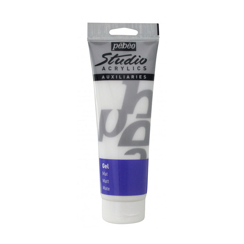 PEBEO Studio Acrylics Gel Medium 250ml Matte