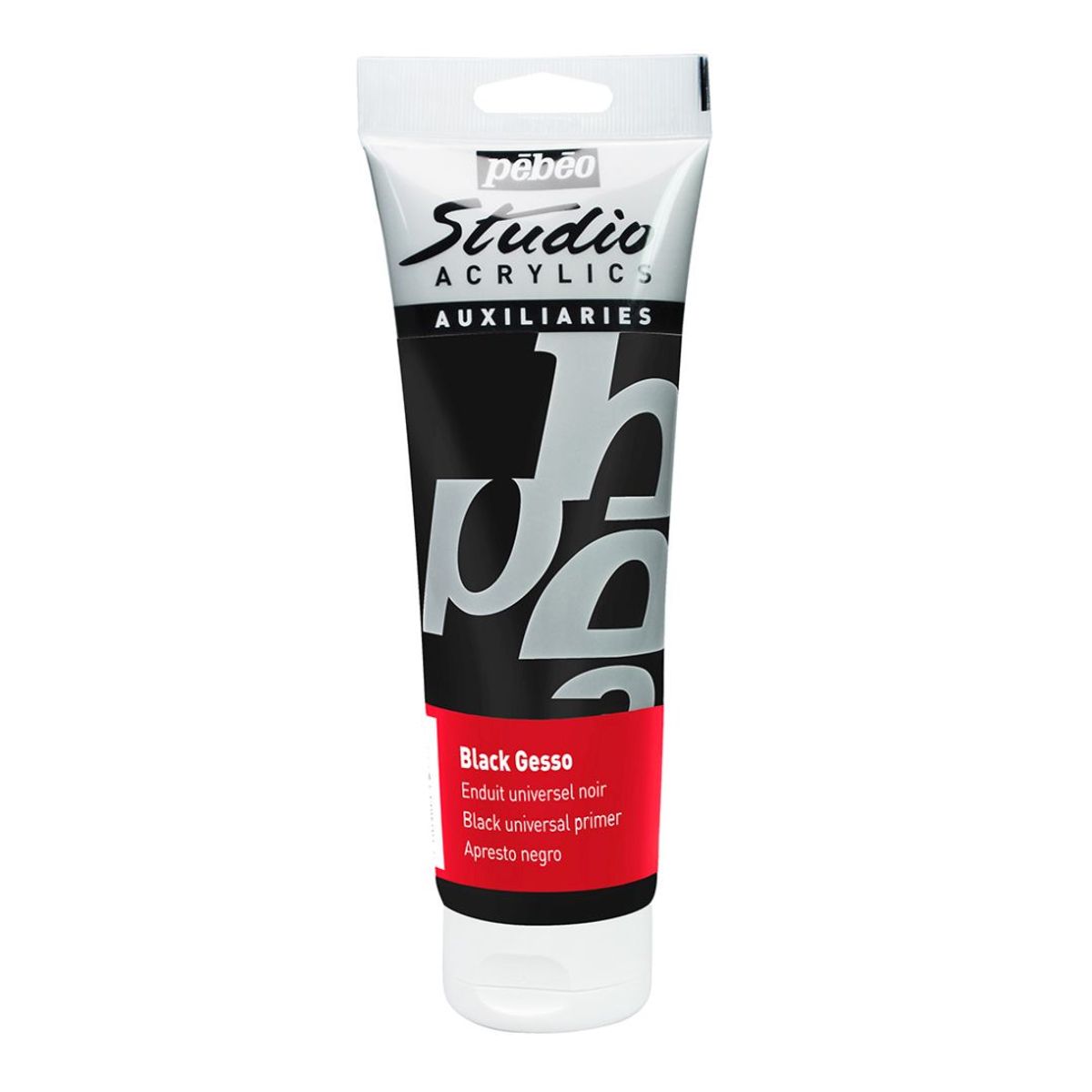 PEBEO Studio Acrylics Gesso Black 250ml