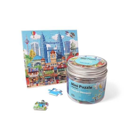 LOKAMADE Mini Puzzle MP09: Colorful Malaysia Default Title