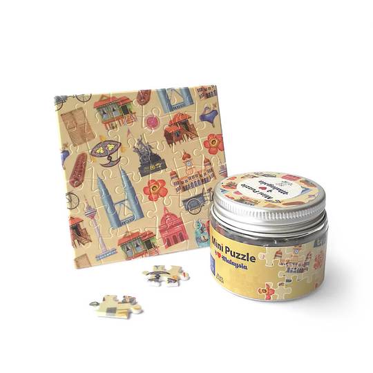 LOKAMADE Mini Puzzle MPZ06: I Love Malaysia Default Title