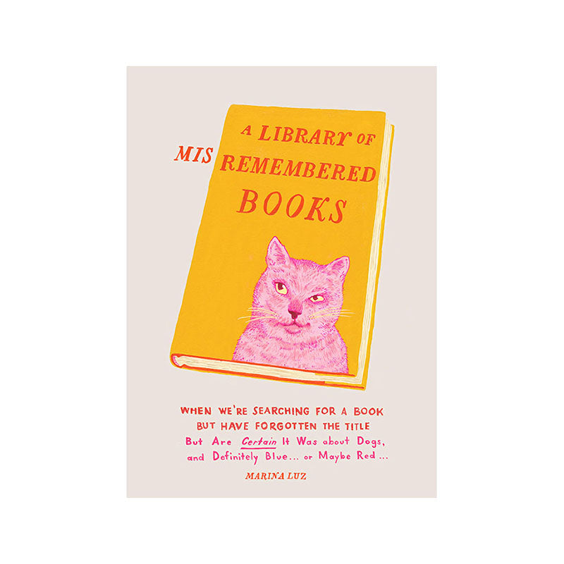 A Library of Misremembered Books Default Title
