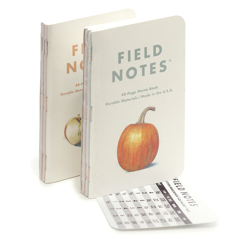 FIELD NOTES QE Harvest A:Pumpkin,Chard,Tomato 3-Pack Default Title