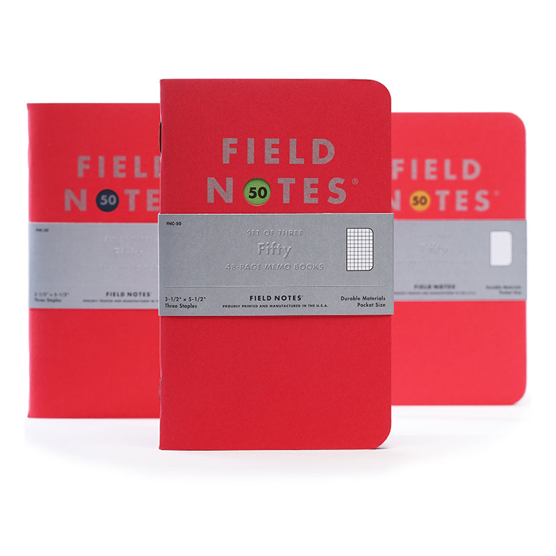 FIELD NOTES QE Fifty 3-Pack Default Title