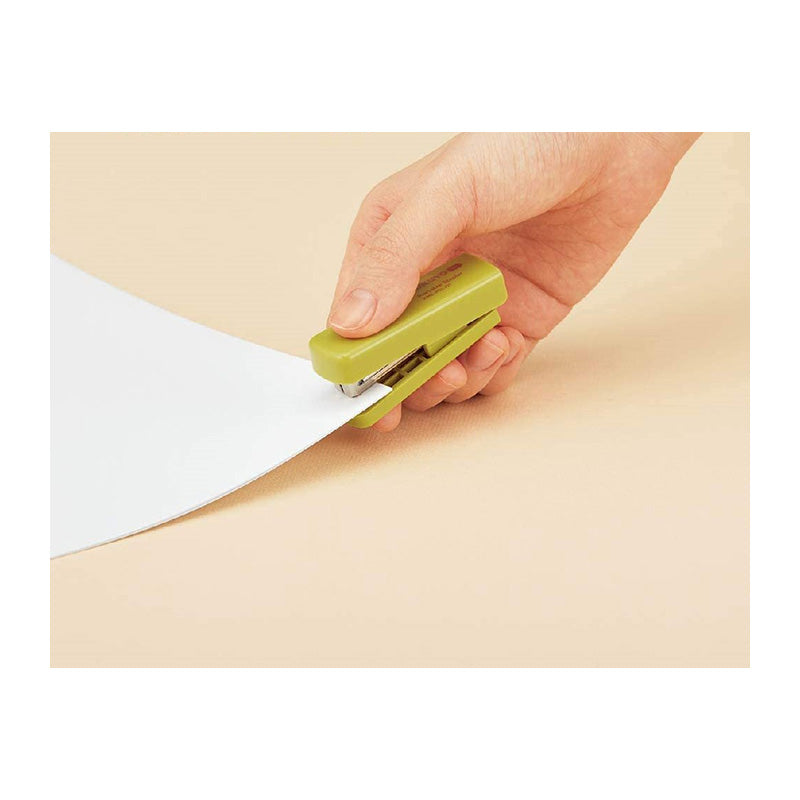 KOKUYO ME Portable Stapler Golden Green Default Title