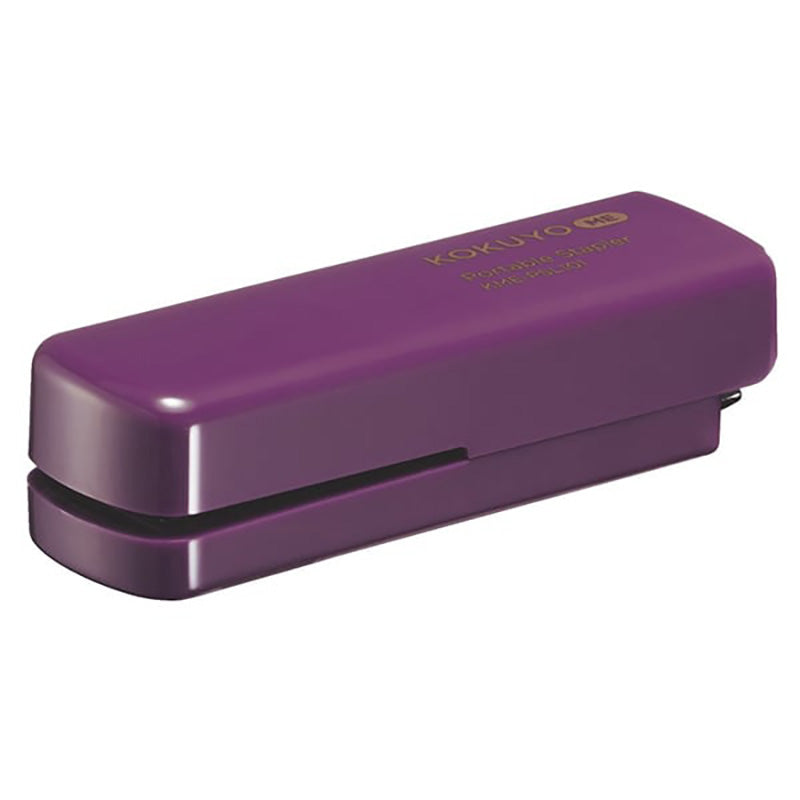 KOKUYO ME Portable Stapler Chic Plum Default Title