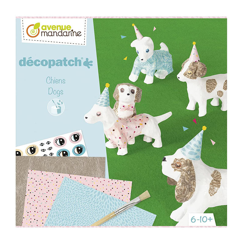 AVENUE MANDARINE Creative Box decopatch Dogs Default Title