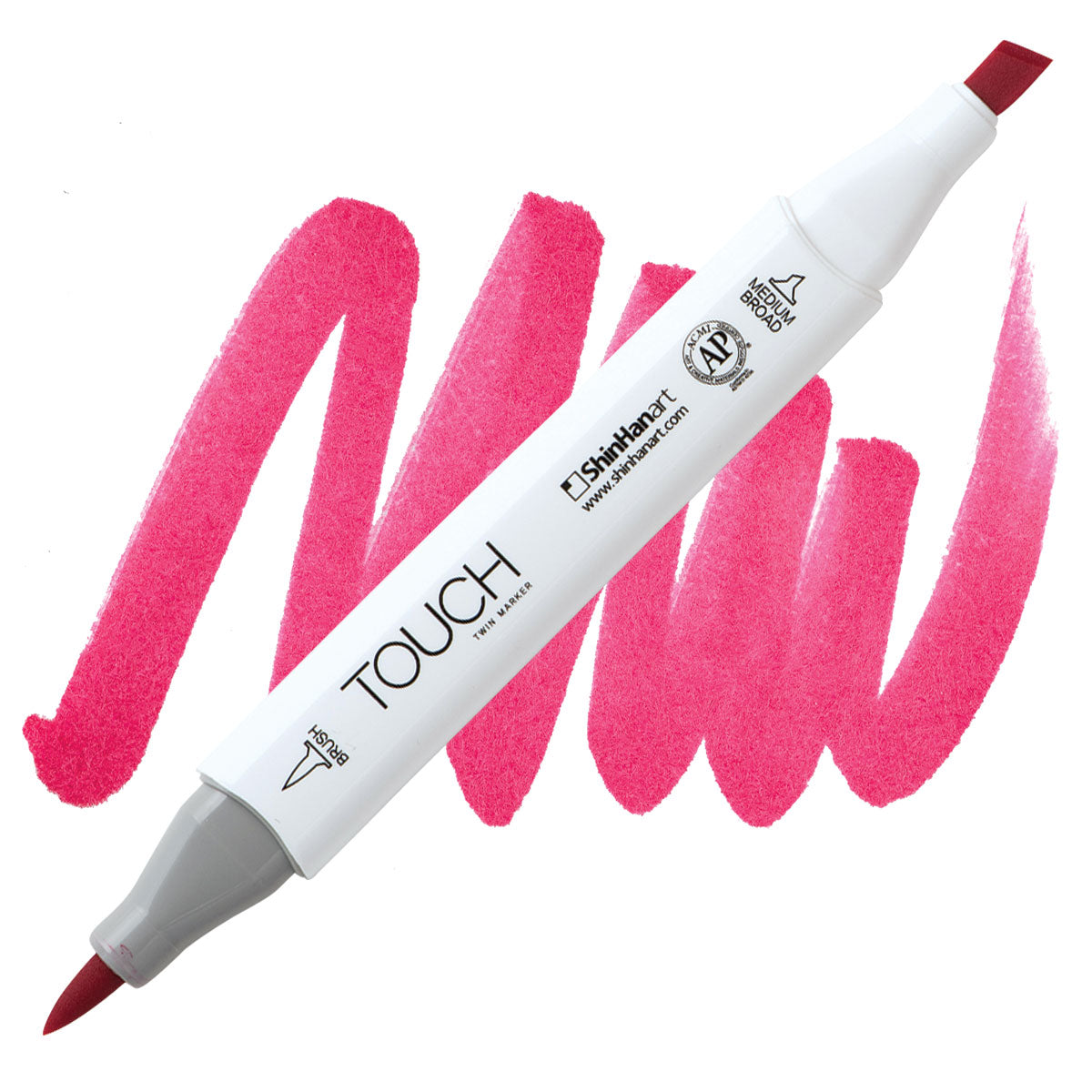 SHINHAN Touch Twin Brush Marker R5 Cherry Pink
