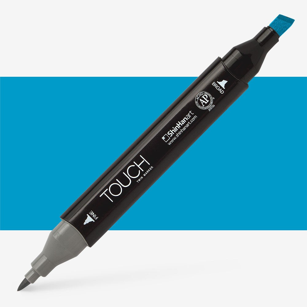 SHINHAN Touch Twin Marker B63 Cerulean Blue Light
