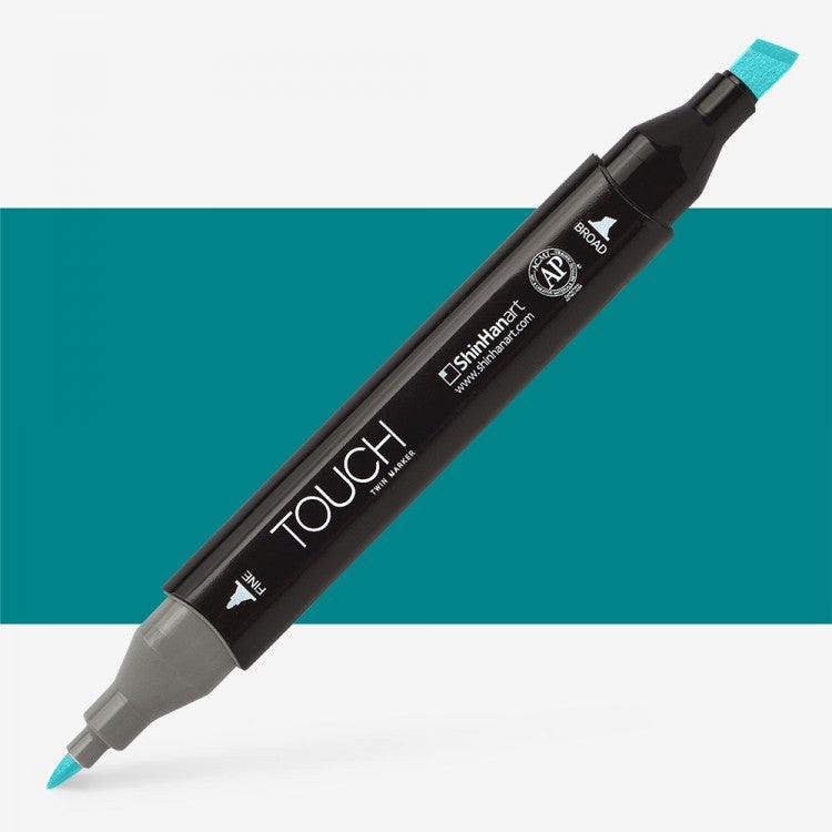 SHINHAN Touch Twin Marker BG61 Peacock Green