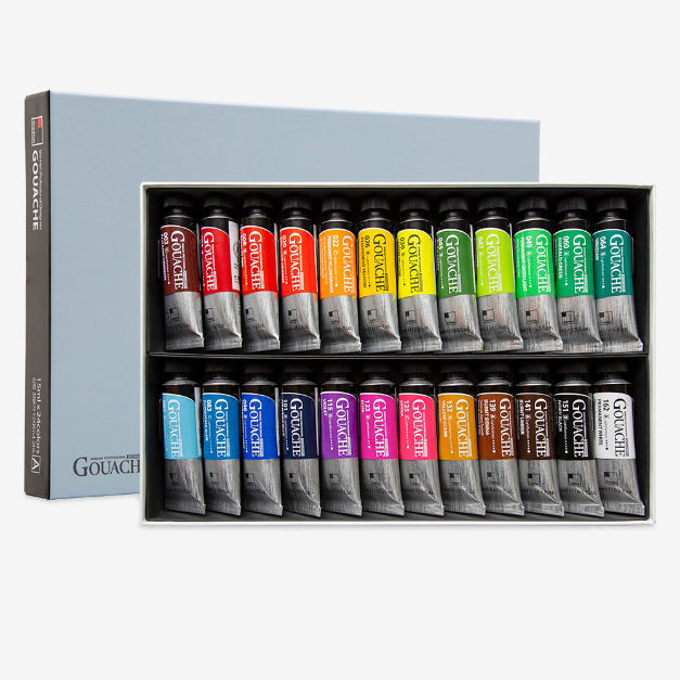 SHINHAN Professional Gouache 15ml 24Col Set A