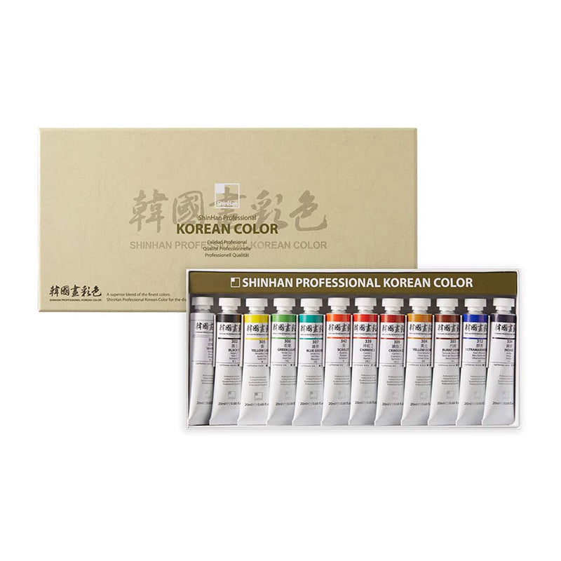 SHINHAN Professional Korean Color 20ml 12 Colours