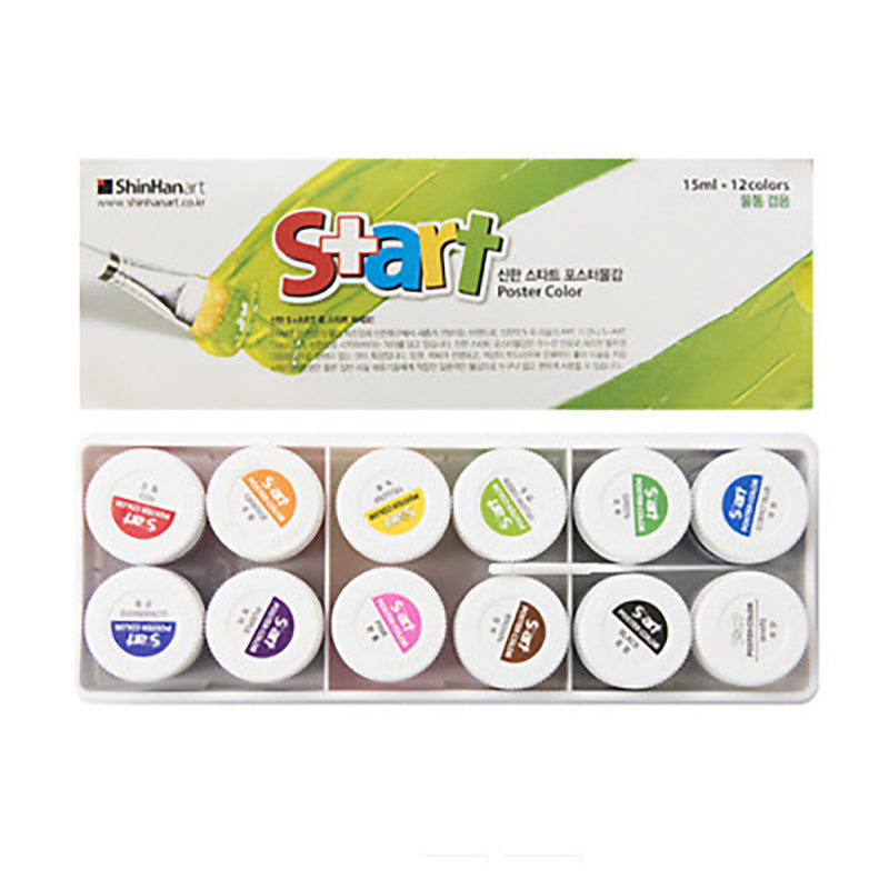 S+ART Poster Color 15ml 12Col