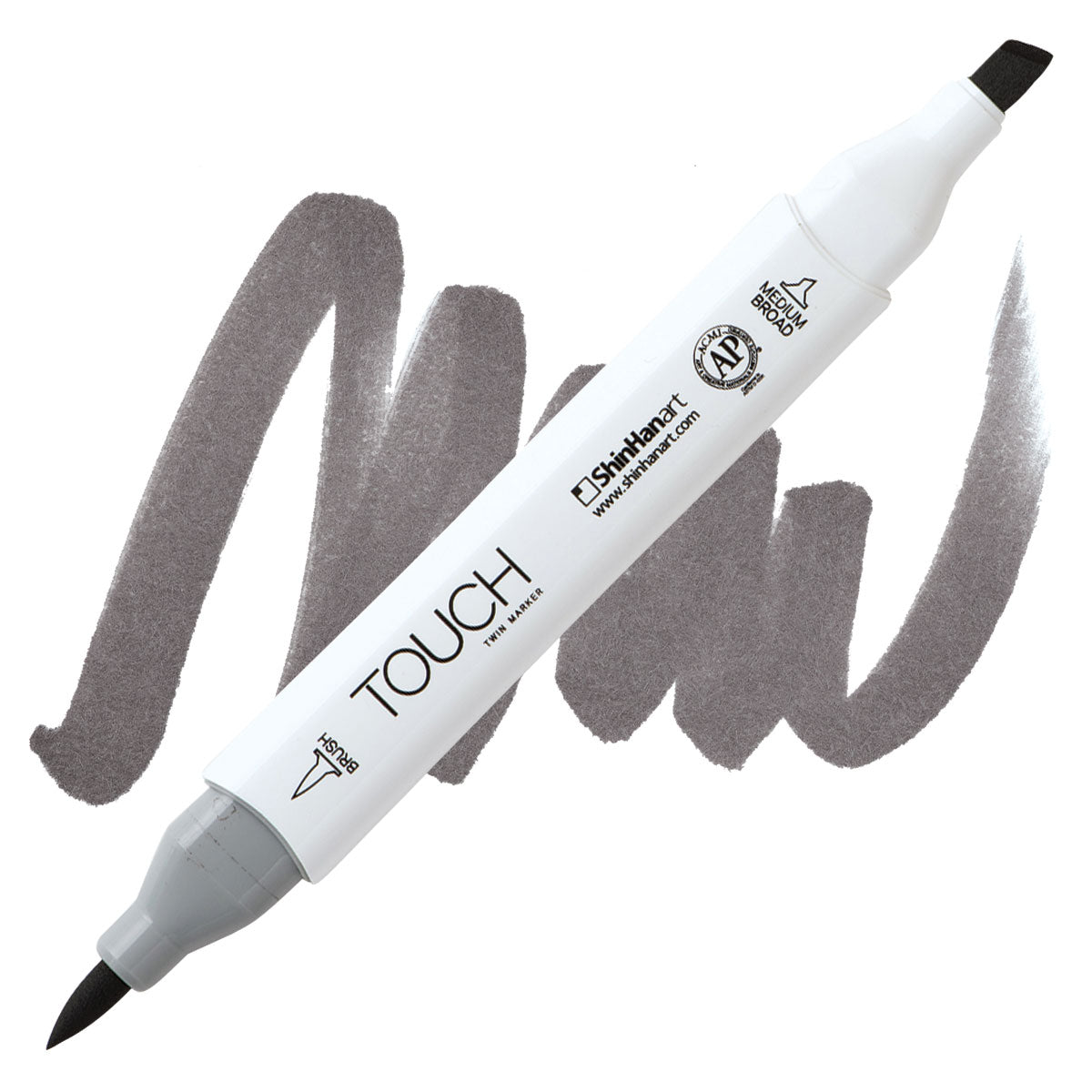 SHINHAN Touch Twin Brush Marker WG7 Warm Grey 7