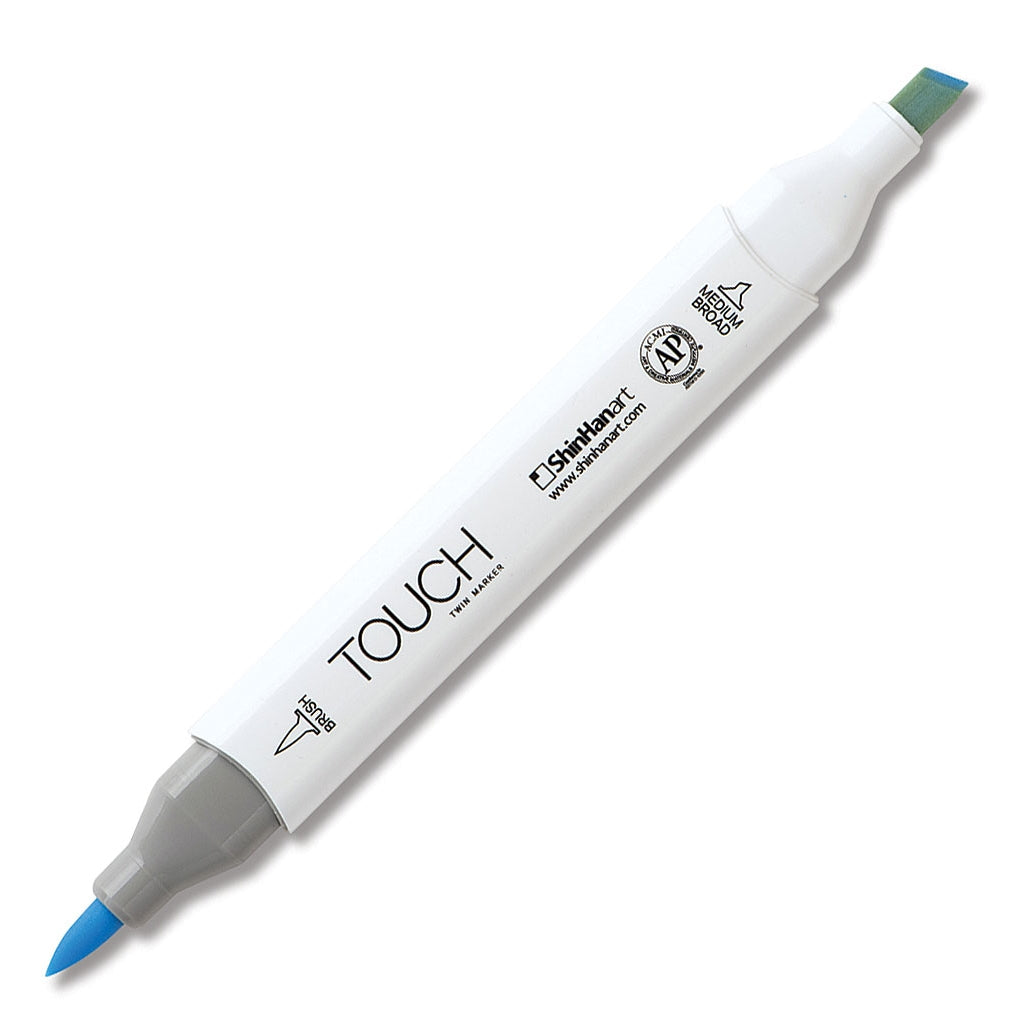 SHINHAN Touch Twin Brush Marker PB144 Pale Baby Blue