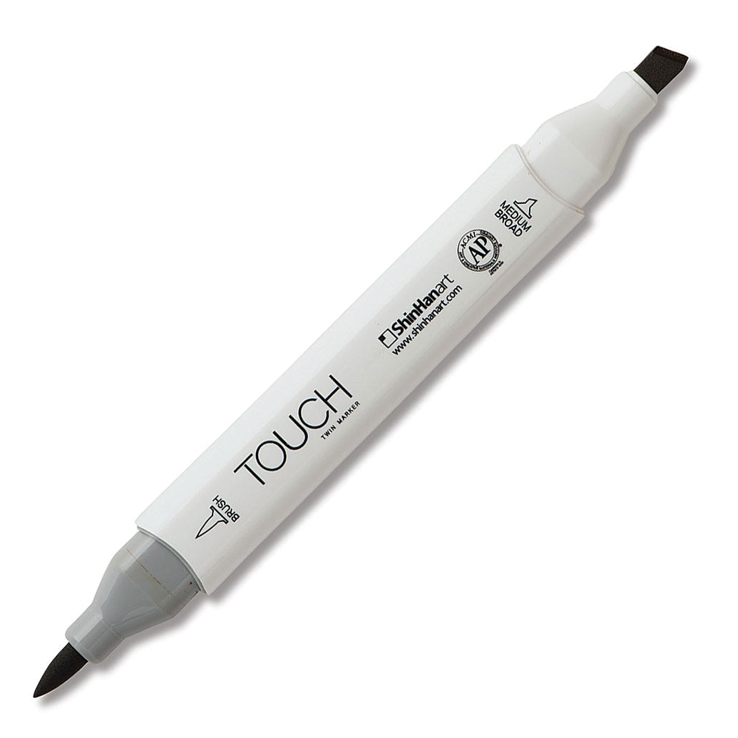 SHINHAN Touch Twin Brush Marker BR101 Yellow Ochre