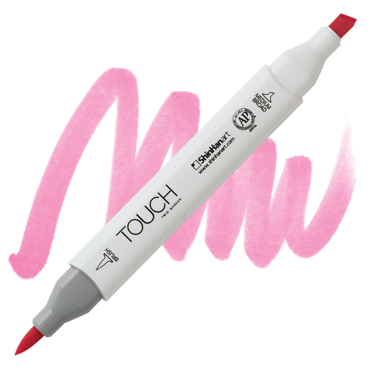 SHINHAN Touch Twin Brush Marker RP89 Pale Purple