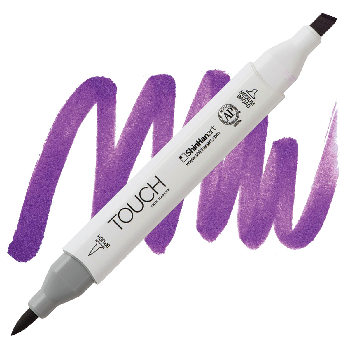 SHINHAN Touch Twin Brush Marker P81 Deep Violet