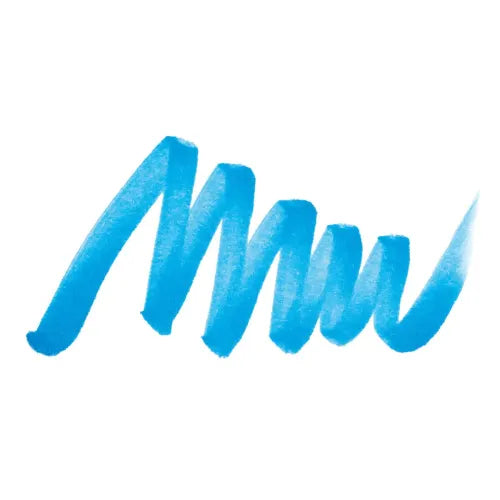 SHINHAN Touch Twin Brush Marker B63 Cerulean Blue Light