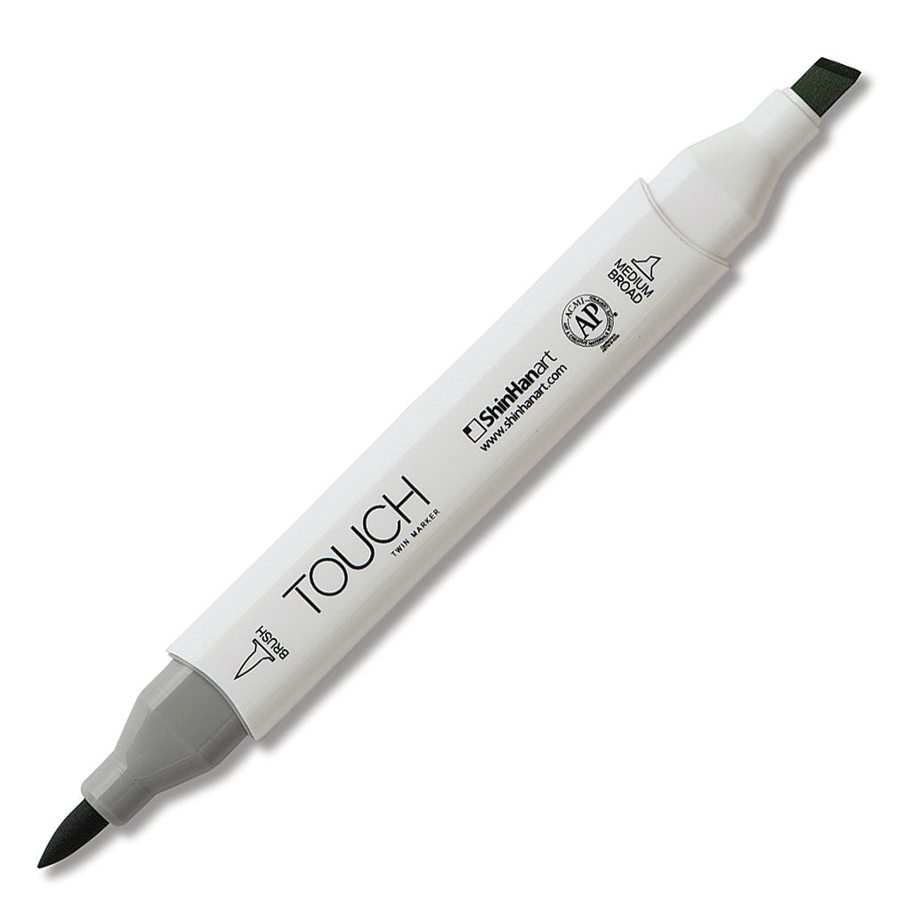 SHINHAN Touch Twin Brush Marker G46 Vivid Green
