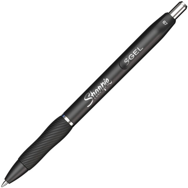 SHARPIE S-Gel Pen Retractable 0.7mm Black