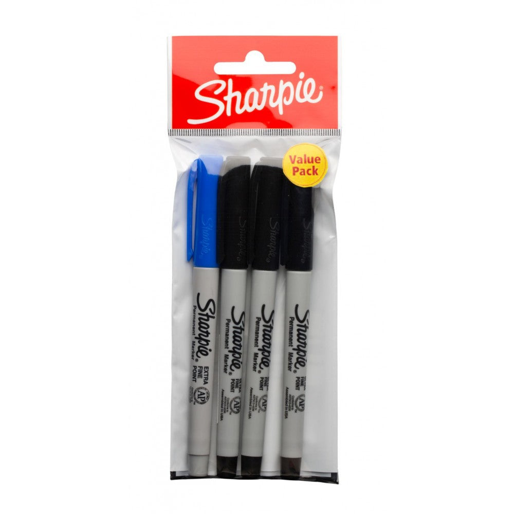 SHARPIE Ultra Fine Marker VP Black BL3 FOC1