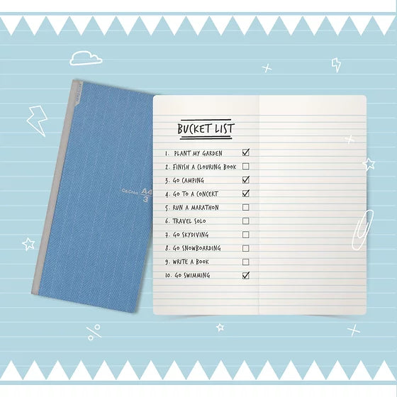 PLUS CA Crea Notebook CA 683D Blue 6.5mm Ruled